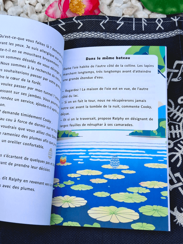 Les lapins aventuriers de la vallée enchantée : conte illustré