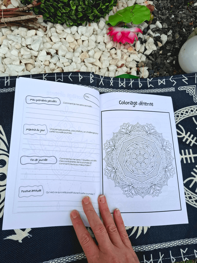 Mon journal détente : carnet bien-être 