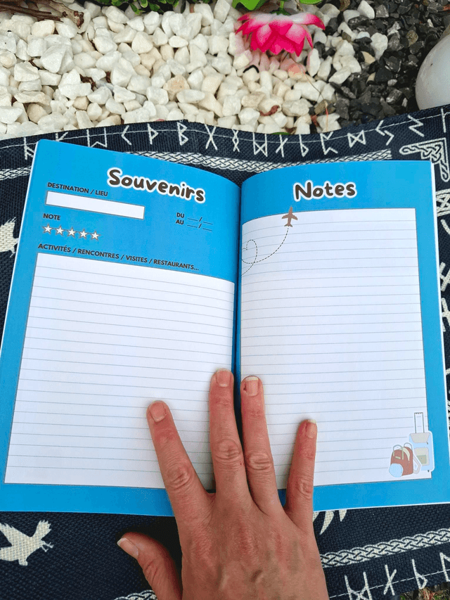 Mon carnet de voyage : planification et souvenirs de vacances